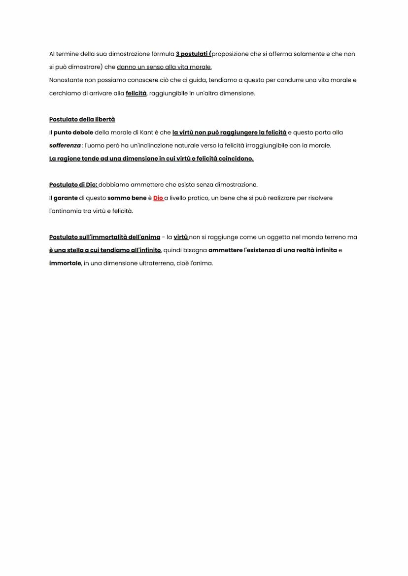 Critica della Ragion Pratica (critica della ragione pura pratica)
In quest'opera l'obiettivo di Kant è quello di fondare una Legge Morale un