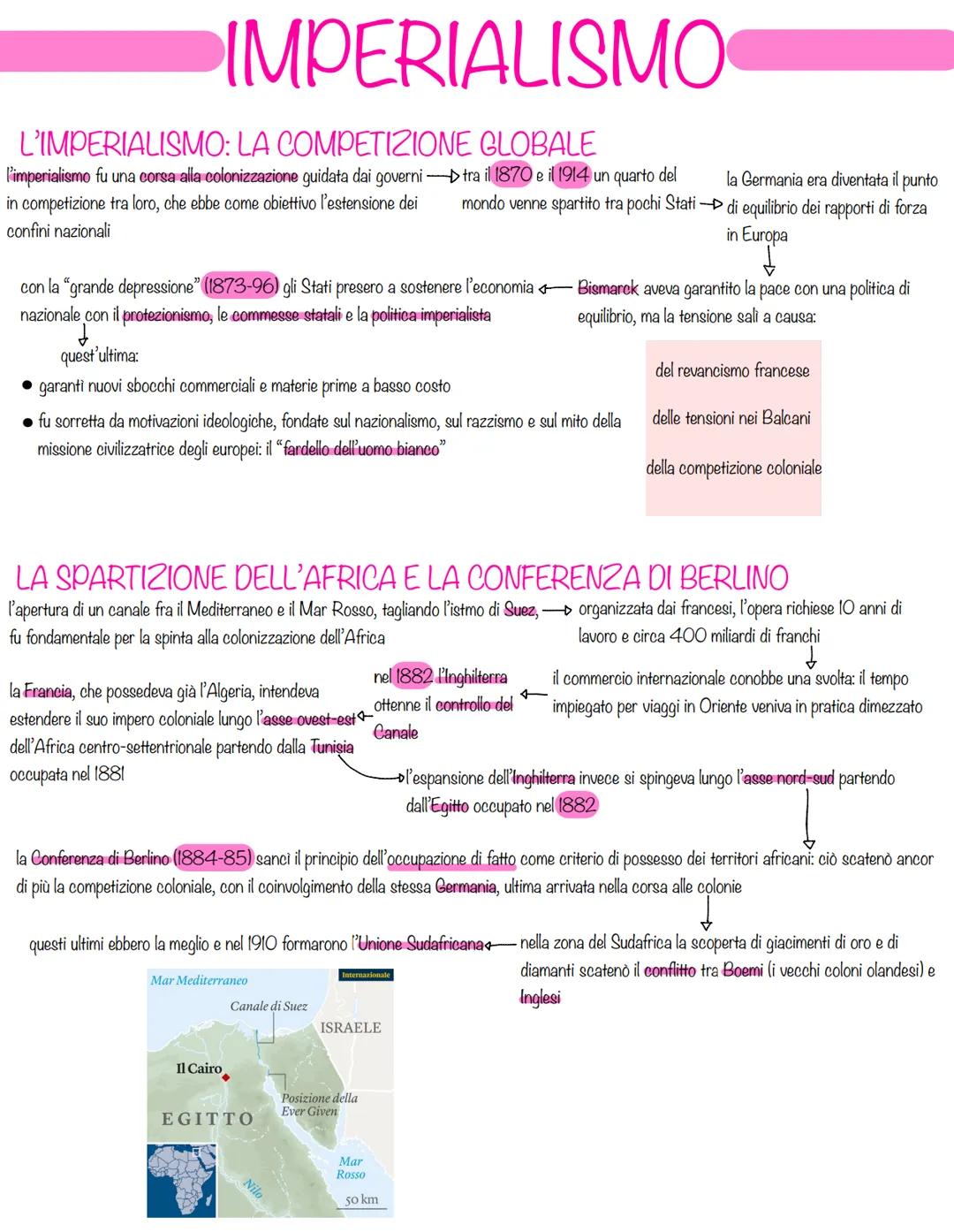 IMPERIALISMO
L'IMPERIALISMO: LA COMPETIZIONE GLOBALE
l'imperialismo fu una corsa alla colonizzazione guidata dai governi
in competizione tra
