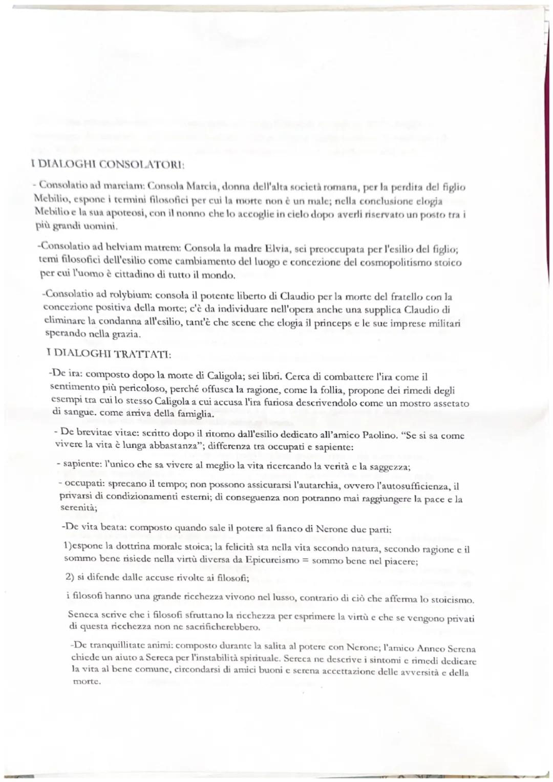 SENECA

LA VITA:

-appartiene ad una ricca famiglia provinciale di rango equestre;

-nasce in Spagna nel 4 a.C. ma fu presto portato a Roma 