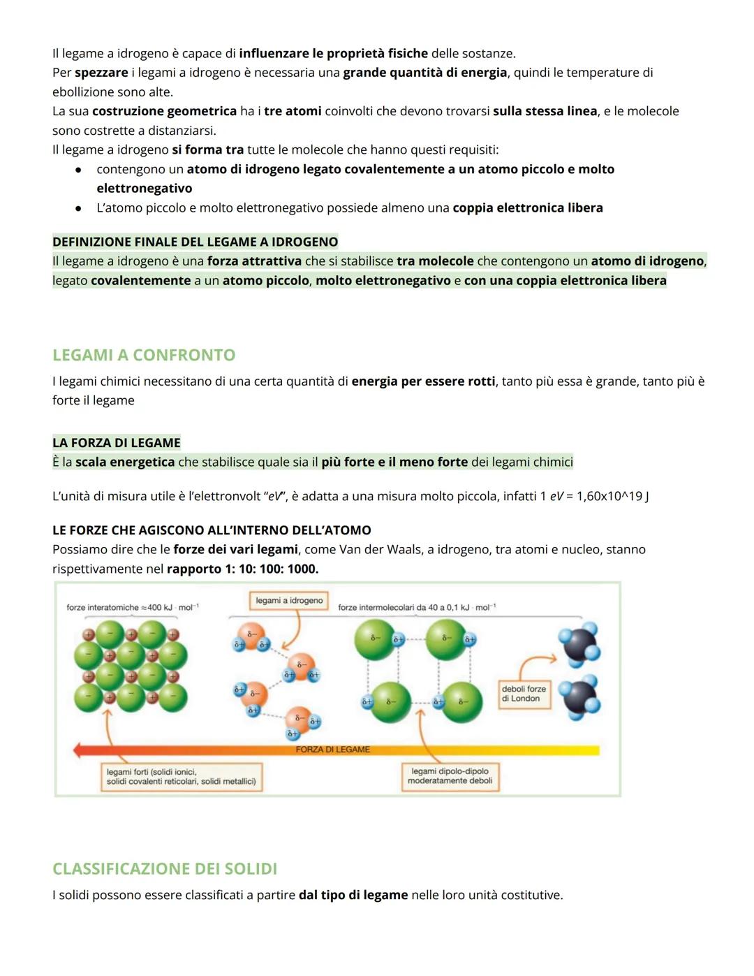 FORZE INTERMOLECOLARI E GLI STATI CONDENSATI DELLA MATERIA
FORZE INTERMOLECOLARI
DEFINIZIONE:
Le forze intermolecolari sono forze di natura 
