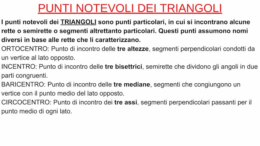 I TRIANGOLI
Un TRIANGOLO è un poligono
con TRE LATI (AB, CB, CA)
e
TRE ANGOLI INTERNI (a, ß, y).
Bè opposto
al lato CA
B
В
Bè compreso
tra i