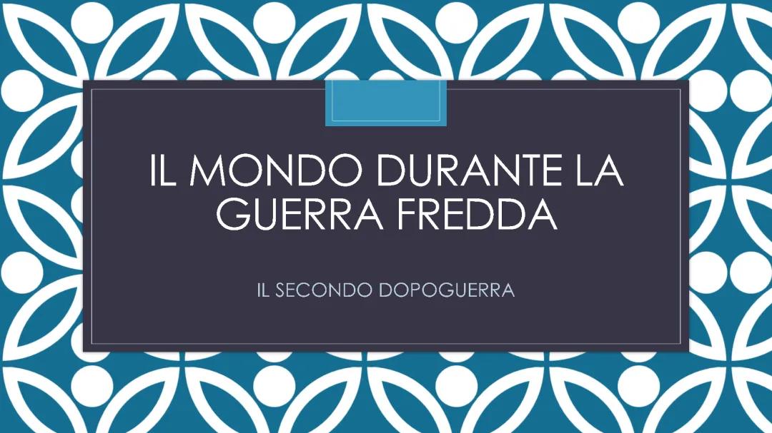 La Guerra Fredda: Riassunto Facile e Eventi Principali