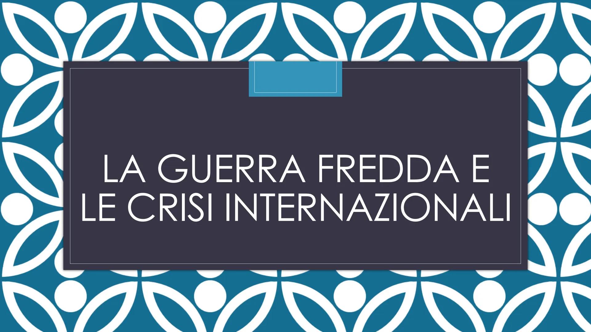 
<p>Durante il secondo dopoguerra, il mondo attraversò un periodo di profonda trasformazione a causa della Seconda Guerra Mondiale e della n