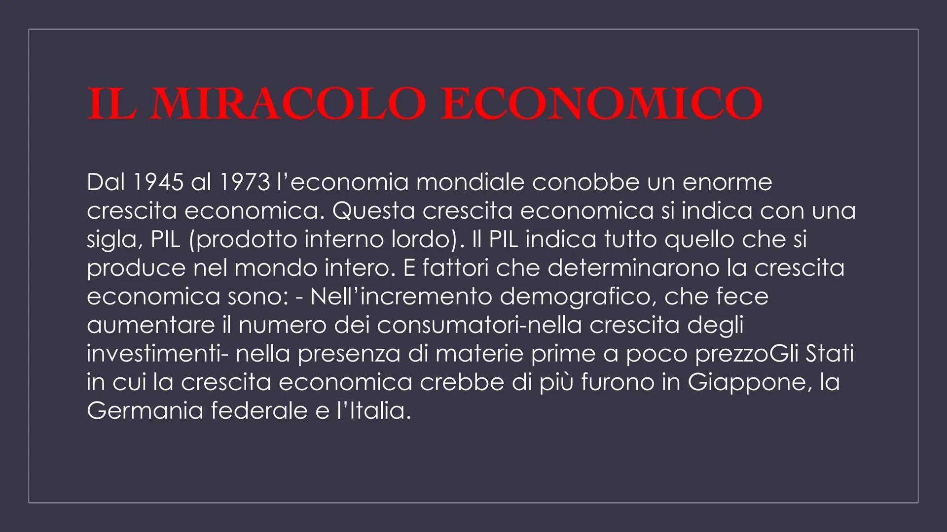 
<p>Durante il secondo dopoguerra, il mondo attraversò un periodo di profonda trasformazione a causa della Seconda Guerra Mondiale e della n