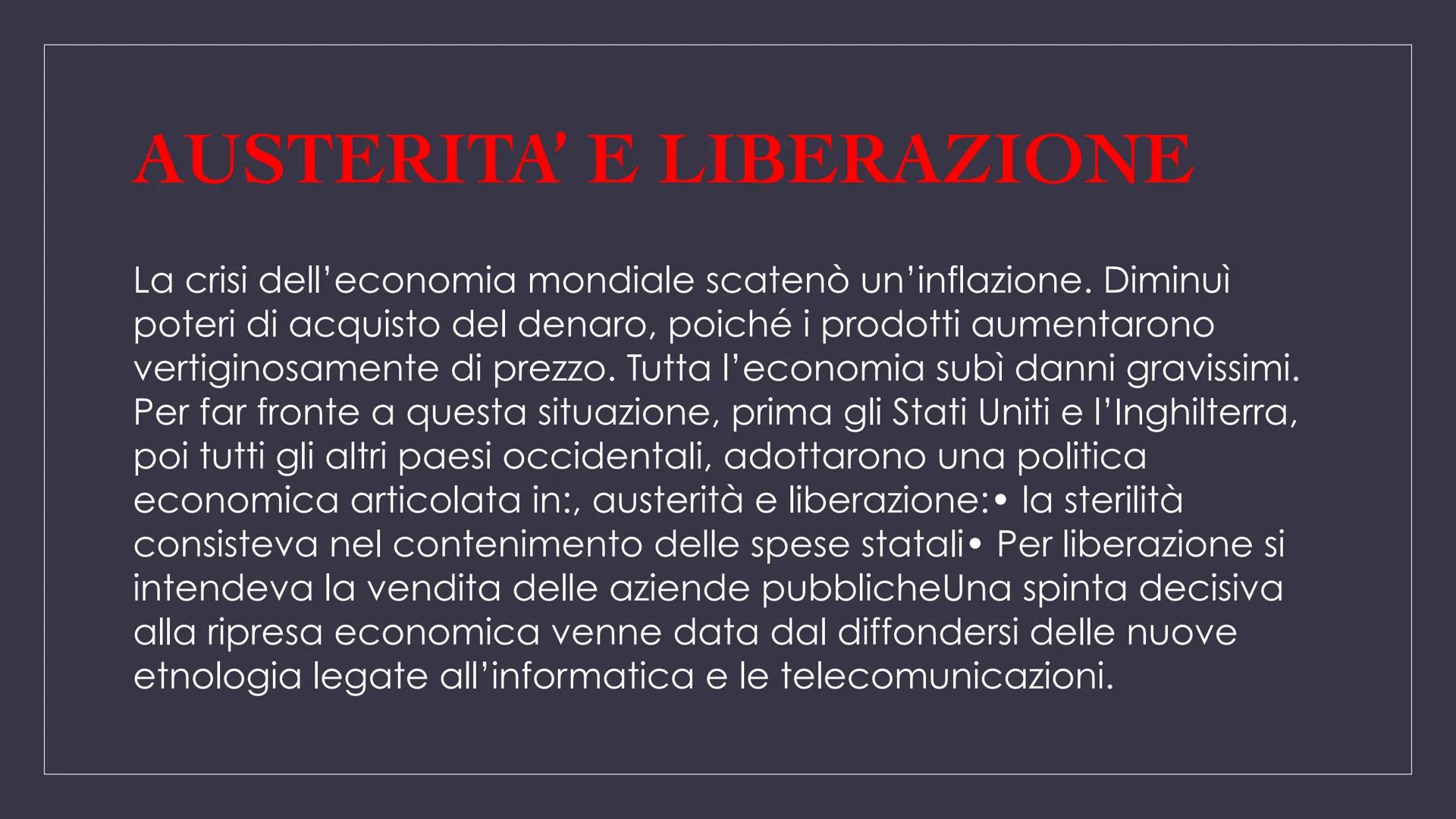 
<p>Durante il secondo dopoguerra, il mondo attraversò un periodo di profonda trasformazione a causa della Seconda Guerra Mondiale e della n