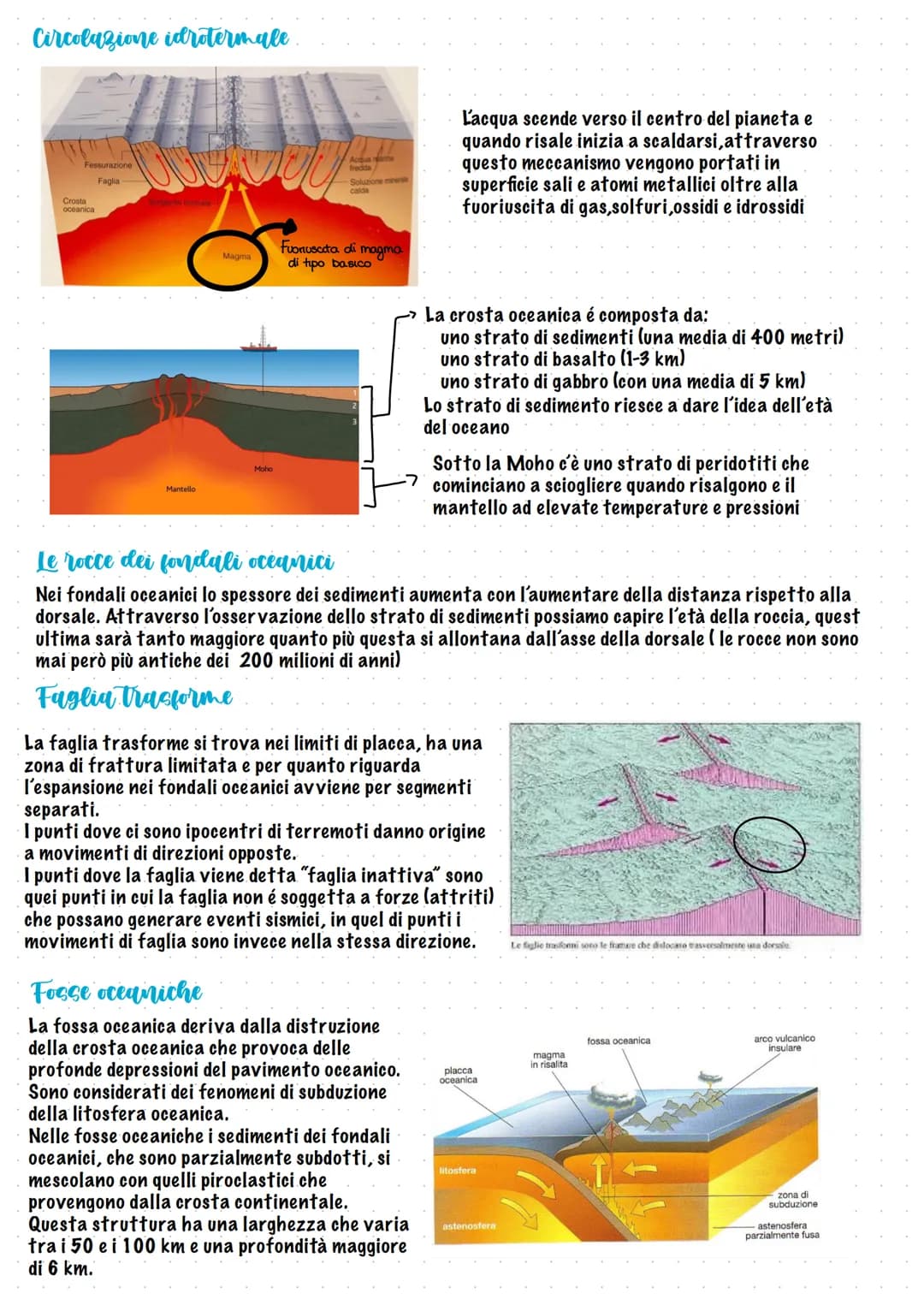 Deriva dei continenti
Quando la crosta terrestre si é formata era una massa
rocciosa compatta molto calda che emanava fumo e
lava, piano pia