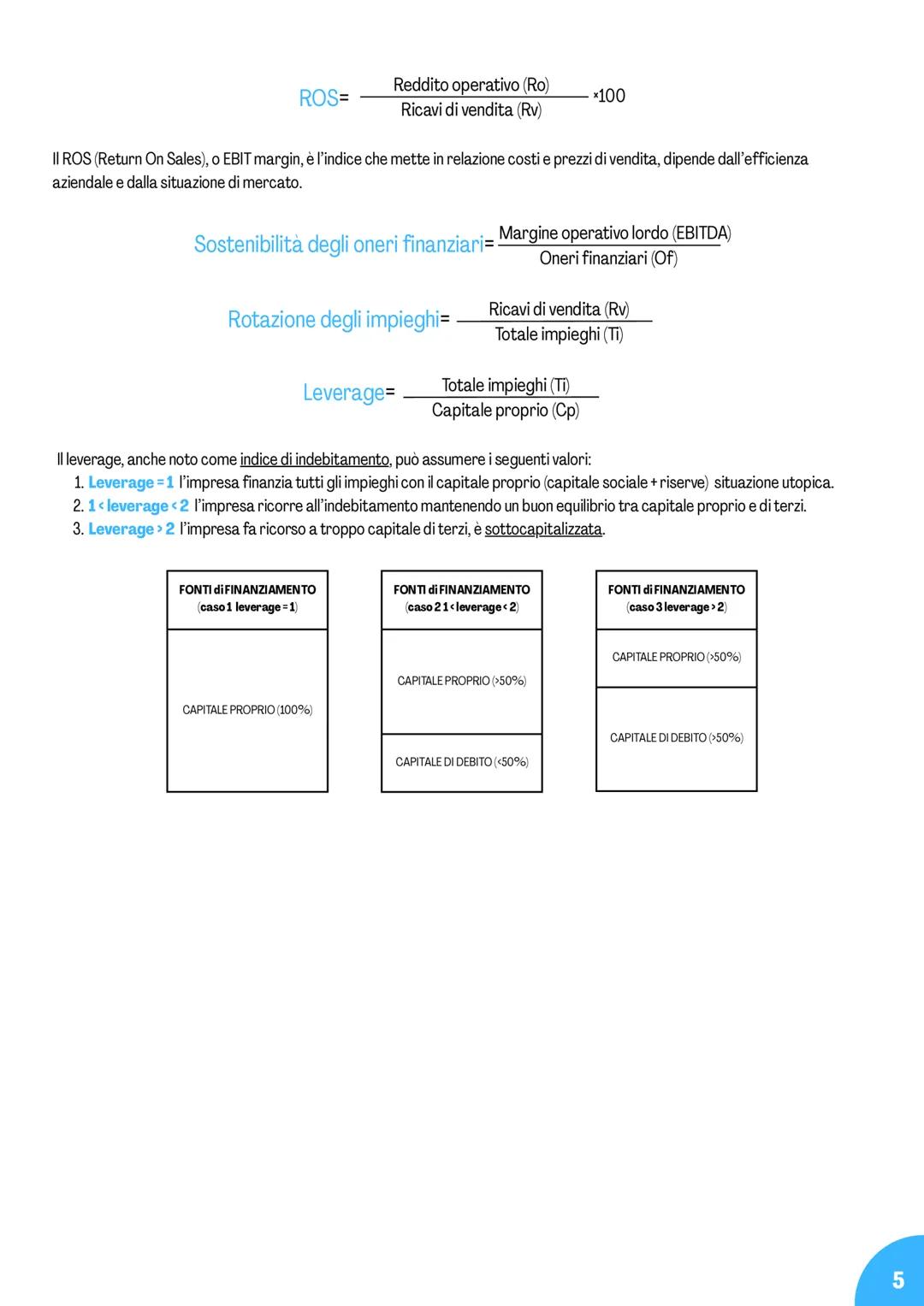 L'ANALISI PER INDICI
Il bilancio ha funzione conoscitiva, o informativa, in quanto fornisce agli stakeholder informazioni sulla situazione p