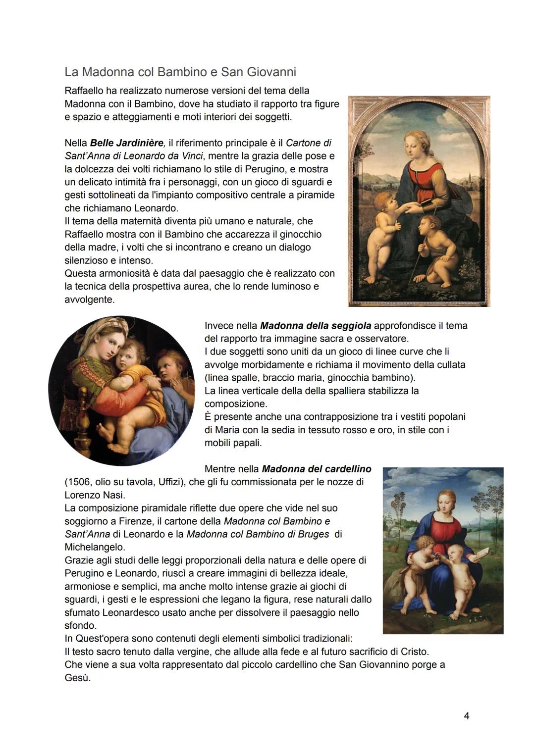 Raffaello
Sposalizio della Vergine
1504, olio su tavola, Pinacoteca di Brera.
Raffaello riprende un motivo iconografico già usato
dal Perugi