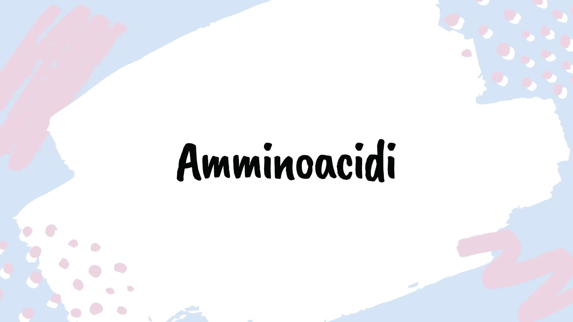 PRESENTAZIONE DI MESSINE O REBECCA
Amminoacidi e Proteine
T Indice:
• Amminoacidi
• Struttura
• Funzione
• Classificazione
Sintesi
• Nomencl