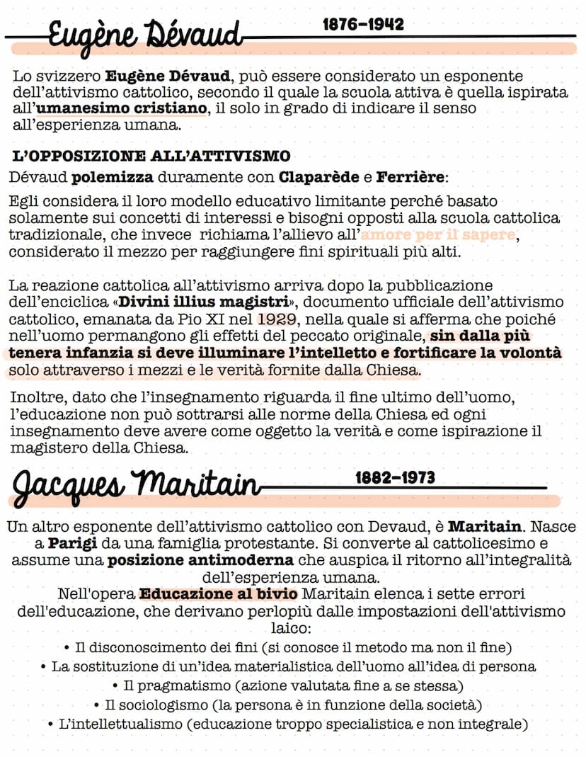 L'ATTIVISMO IN EUROPA
-Adolphe Ferrière
1879-1960
In Europa, il divulgatore e l'organizzatore uffciale della cultura comune
dell'attivismo è