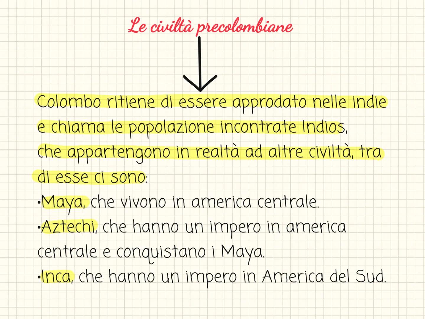 La scoperta dell'america
Le citta precolombiane,
i conquistadores,
commercio triangolare La scoperta dell'america
In spagna Ferdinando d'ara