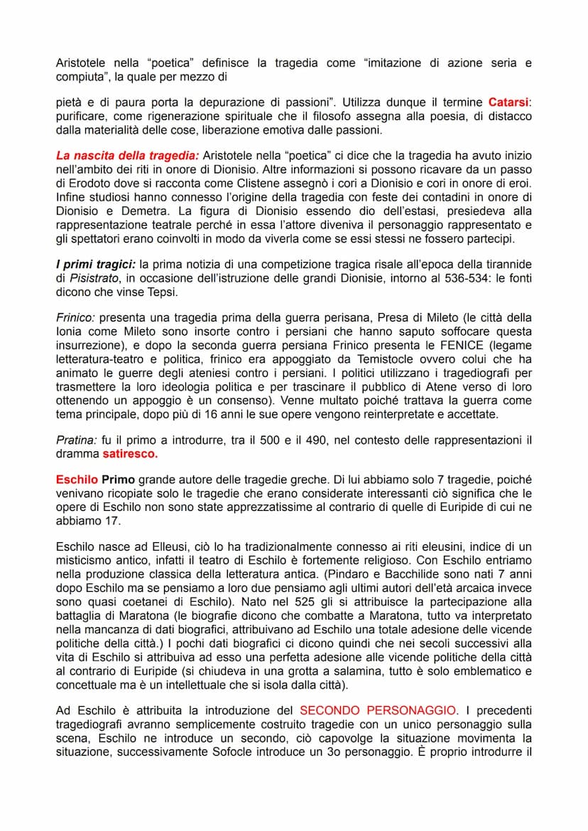 Erodoto: le storie
Si possono dividere in due grandi sezioni. La prima, dal libro 40, dove parla dei diversi
paesi che vennero a far parte d