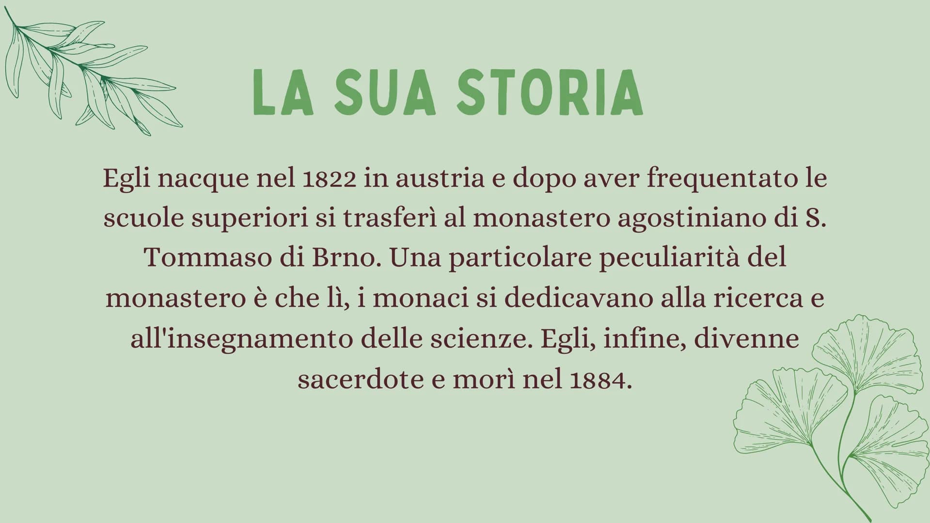LA GENETICA INDICE
01
02
03
04
05
INTRODUZIONE
MENDEL & LE 3 LEGGI
IL DNA
LE MALATTIE GENETICHE
CURIOSITÀ 01
INTRODUZIONE
ALLA GENETICA COS'