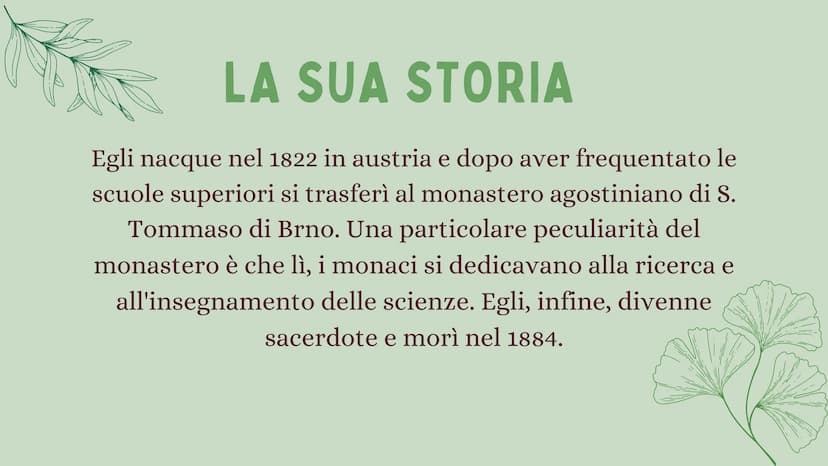 LA GENETICA INDICE
01
02
03
04
05
INTRODUZIONE
MENDEL & LE 3 LEGGI
IL DNA
LE MALATTIE GENETICHE
CURIOSITÀ 01
INTRODUZIONE
ALLA GENETICA COS'