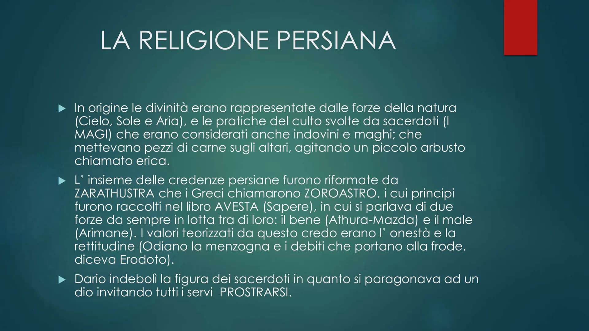 I PERSIANI QUANDO E DOVE?
I Persiani si affermarono tra la metà del VI e la metà del IV secolo a.C.
estendendo il proprio dominio dalle rive