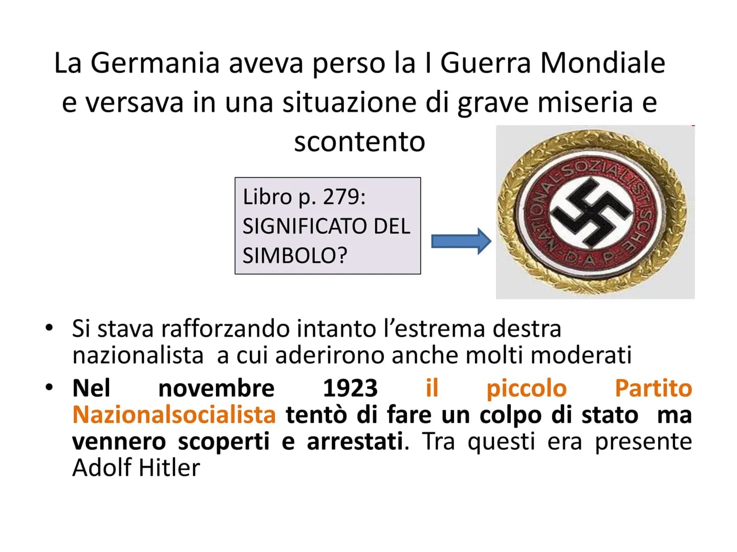 WEET
$5
1:1
IL NAZISMO
SINGEF
CAN
3
$5 PARTITO SOCIALDEMOCRATICO
(SDP)
Verso la fine della Prima Guerra chiede la pace e
la fine della monar