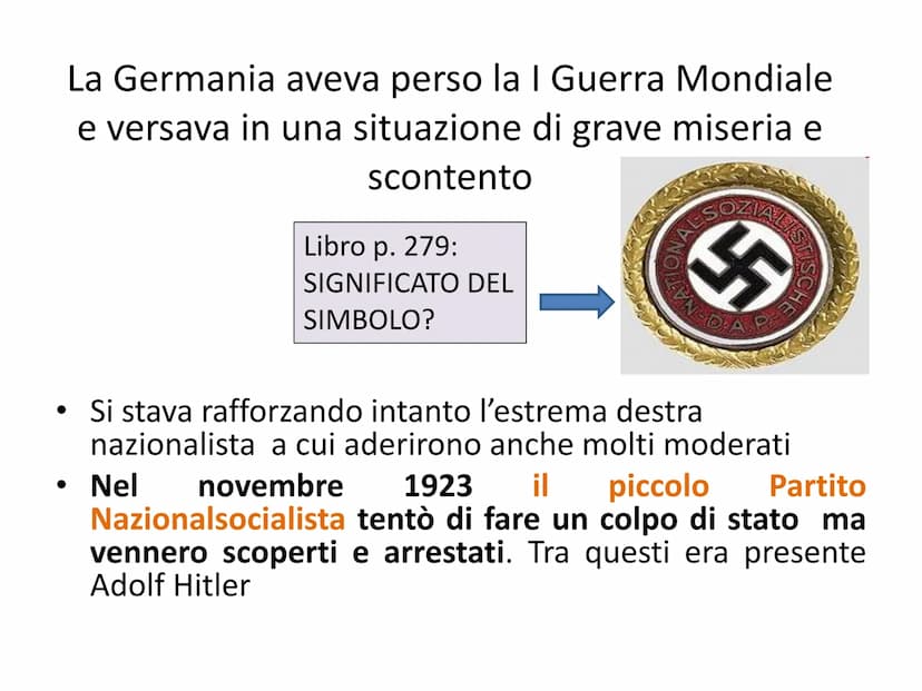 WEET
$5
1:1
IL NAZISMO
SINGEF
CAN
3
$5 PARTITO SOCIALDEMOCRATICO
(SDP)
Verso la fine della Prima Guerra chiede la pace e
la fine della monar