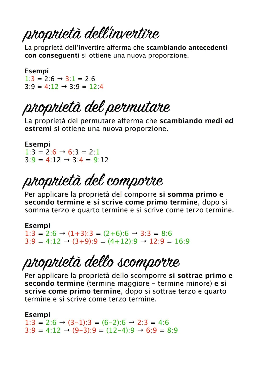 proporzioni
Il rapporto tra il prezzo
e la quantità delle
penne è di 1 a €3, cioè
per ogni penna il costo
è di €3.
In questo caso, il
rappor