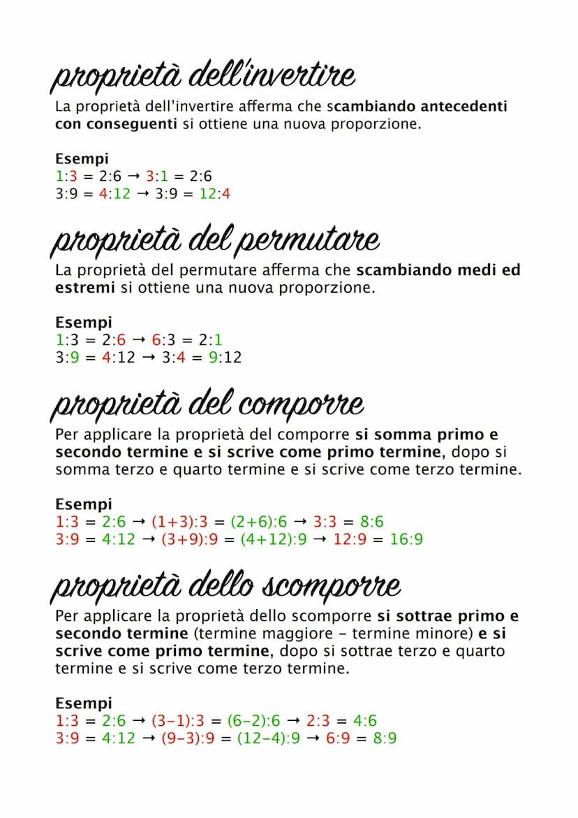 proporzioni
Il rapporto tra il prezzo
e la quantità delle
penne è di 1 a €3, cioè
per ogni penna il costo
è di €3.
In questo caso, il
rappor