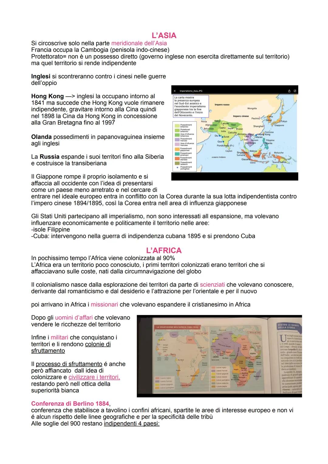 # IMPERIALISMO

periodo storico identificati tra il 1870 e il 1914
Durante il quale l'Asia e l'Africa vengono spartite tra le principali pot