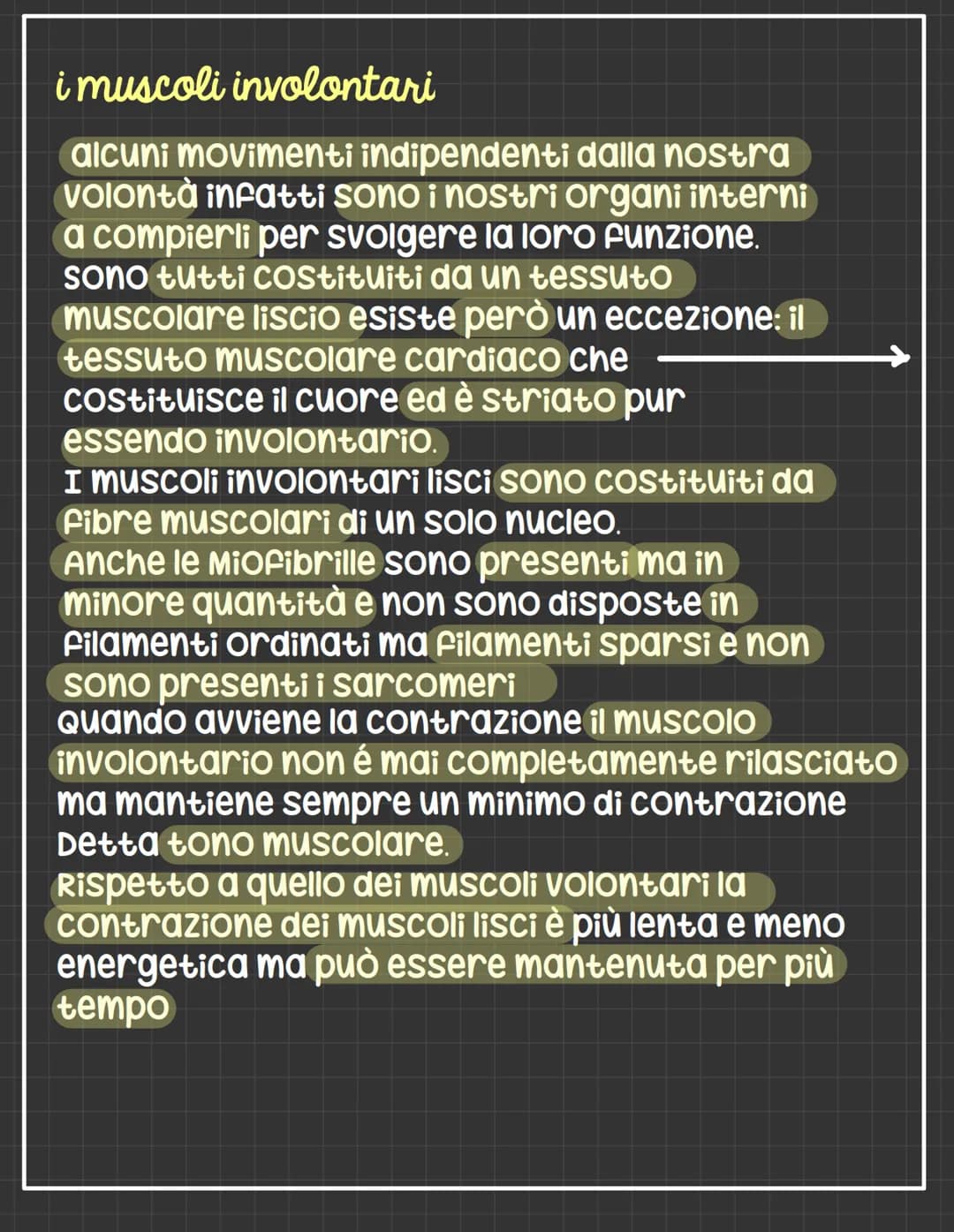 I muscoli
Il sostegno del corpo è affidato all'apparato
scheletrico ma a rafforzare la sua funzione sono
muscoli
sono organi contrattili cio