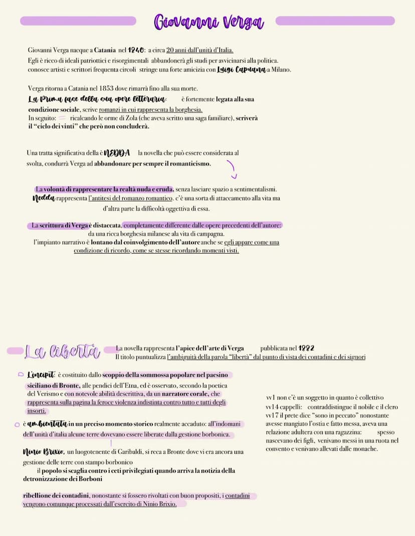 La Roba
o La Roba, insieme alle altre "Novelle Rusticane", rappresenta perfettamente la nuova direzione della ricerca
verghiana dopo i "Mala