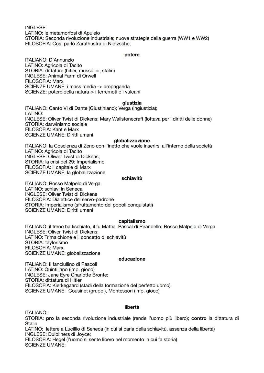 Collegamenti per la maturità
malattia mentale
ITALIANO: La coscienza di Zeno di Svevo; Enrico di IV di Pirandello
STORIA:
LATINO: Medea
FILO