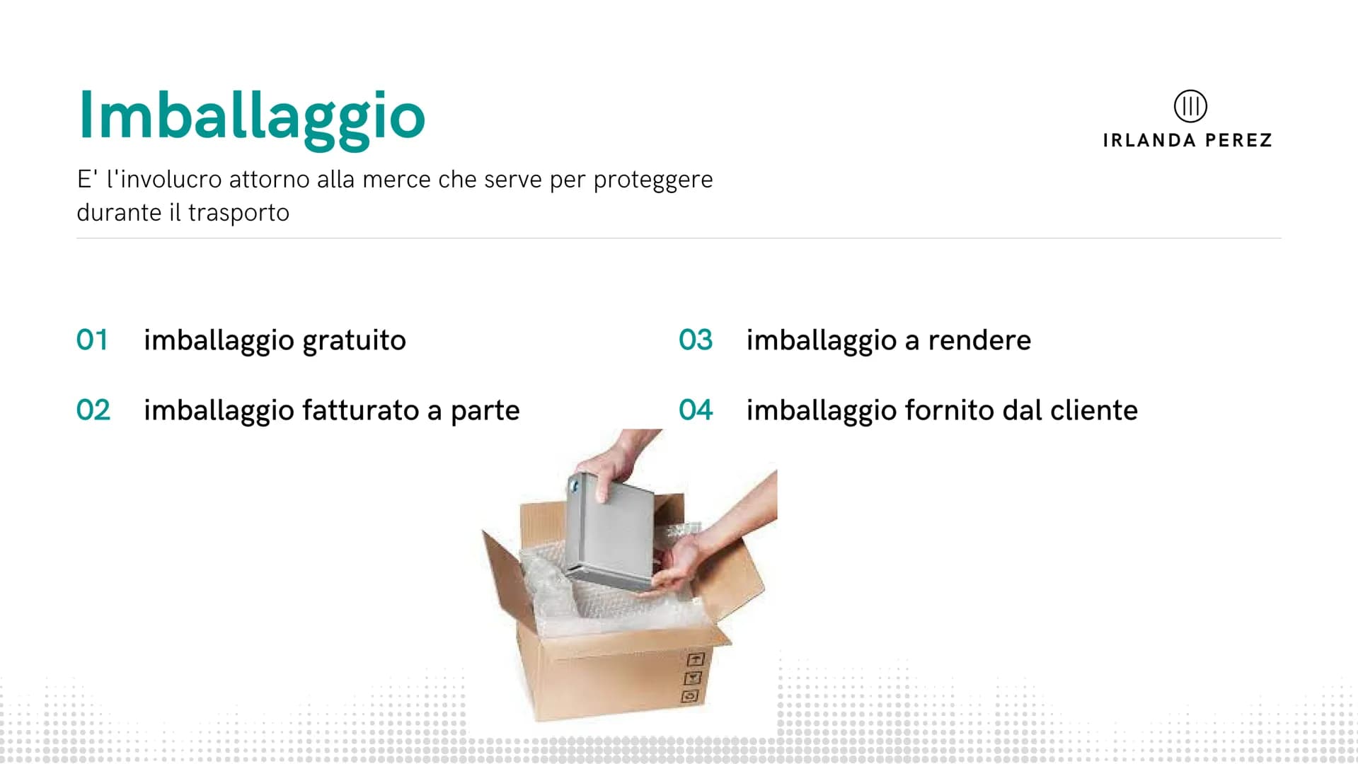 BOSS
(11)
IRLANDA PEREZ
1^A IPC
Il contratto di
compravendita
presentazione di tecniche professionale Le aziende commerciali
Si occupano del
