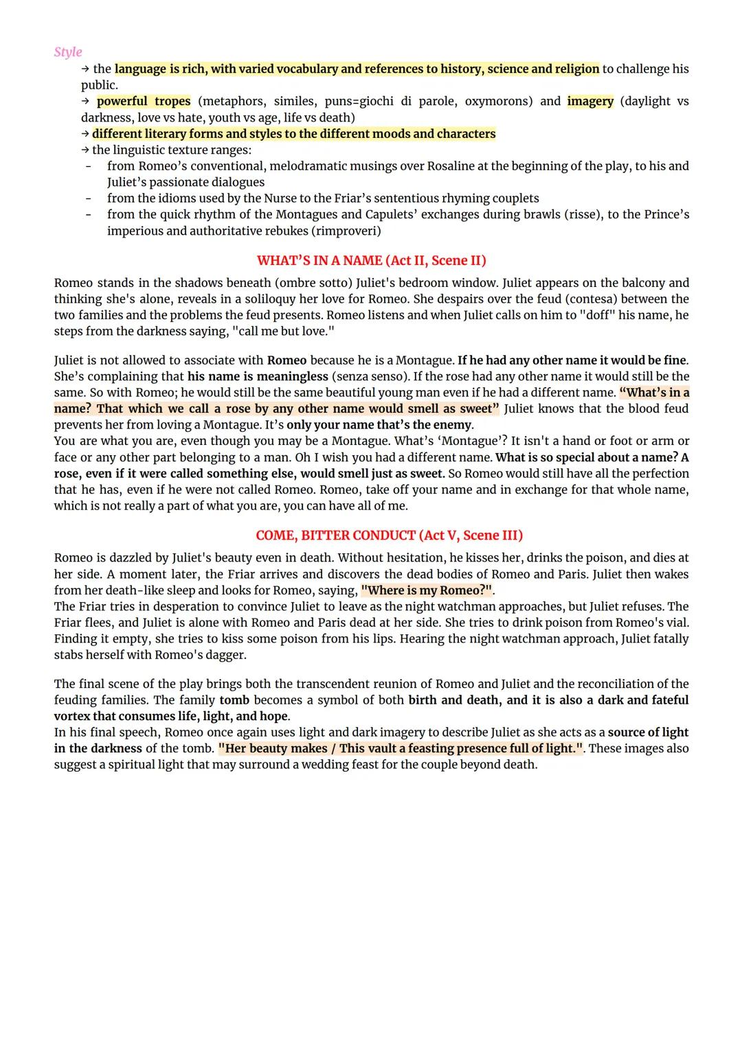 ROMEO AND JULIET
Main source → Arthur Booke's 1562 poem "The Tragical History of Romeus and Juliet" whose storyline came to
England from Ita