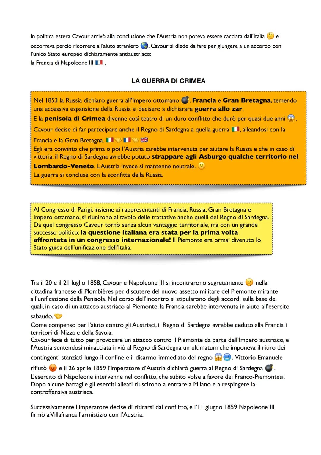 Nuova Unità d'Italia
Nel 1815 ci fu il Congresso di Vienna, con il quale l'Italia venne divisa in tanti Stati. Gli
Stati più importanti furo