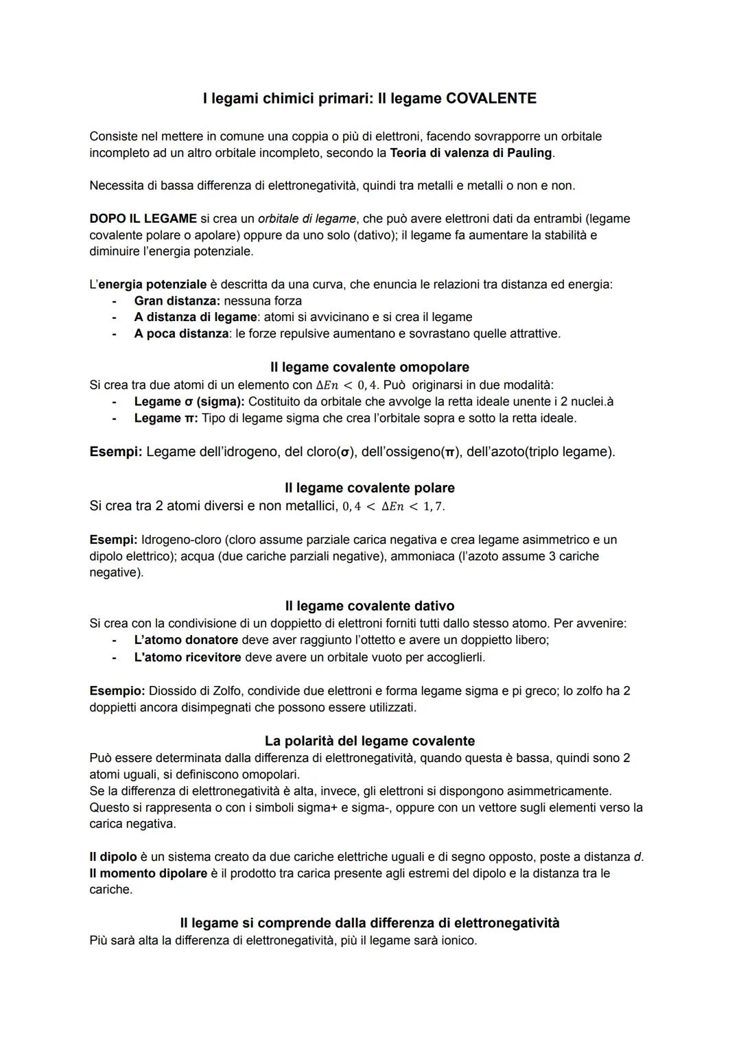 # I legami chimici

Cos'è un legame?

I legami chimici sono forze attrattive che si instaurano tra gli elettroni più esterni di due o più at