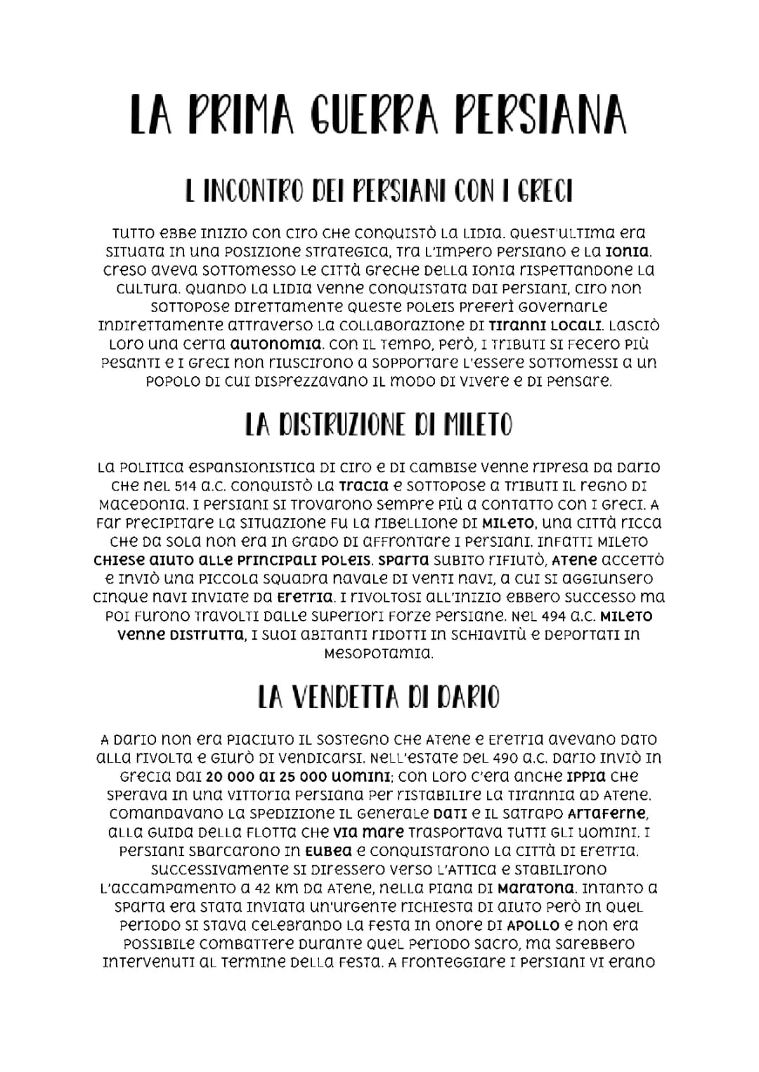 La prima guerra persiana