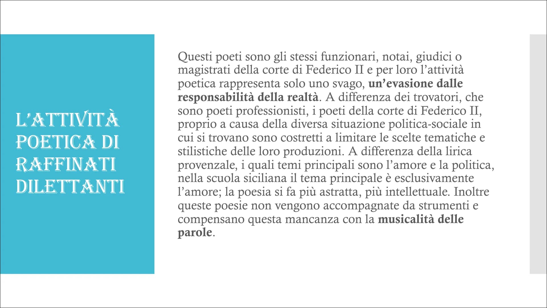 La Scuola Siciliana: Riassunto e Poeti Famosi