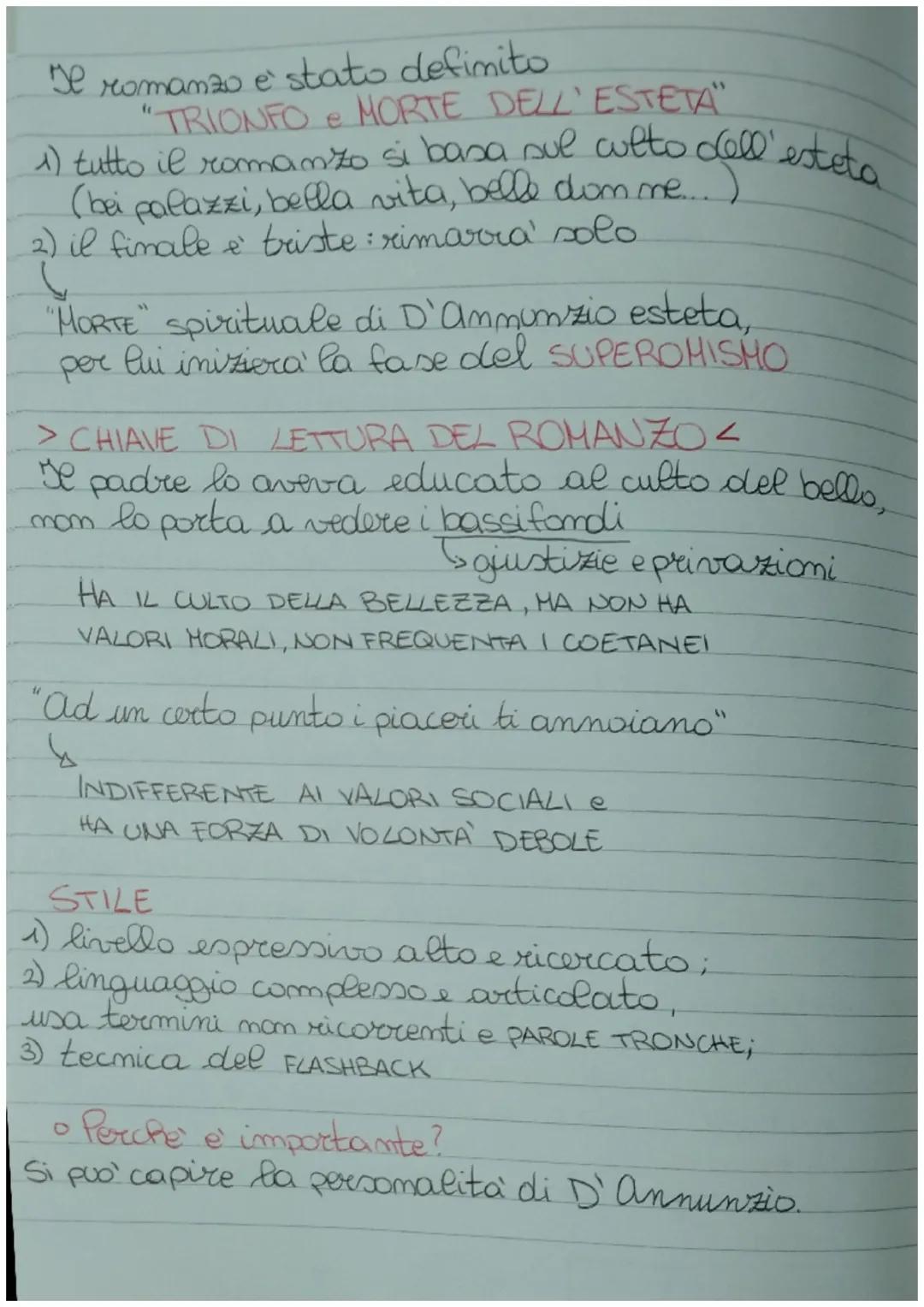 # GABRIELE D'ANNUNZIO

Poeta dee DECADENTISIO che sviluppa la corocente
dell' ESTETISHO.

Lada orande esteta CERCA DI RENDERE LA SUA VISA
UN
