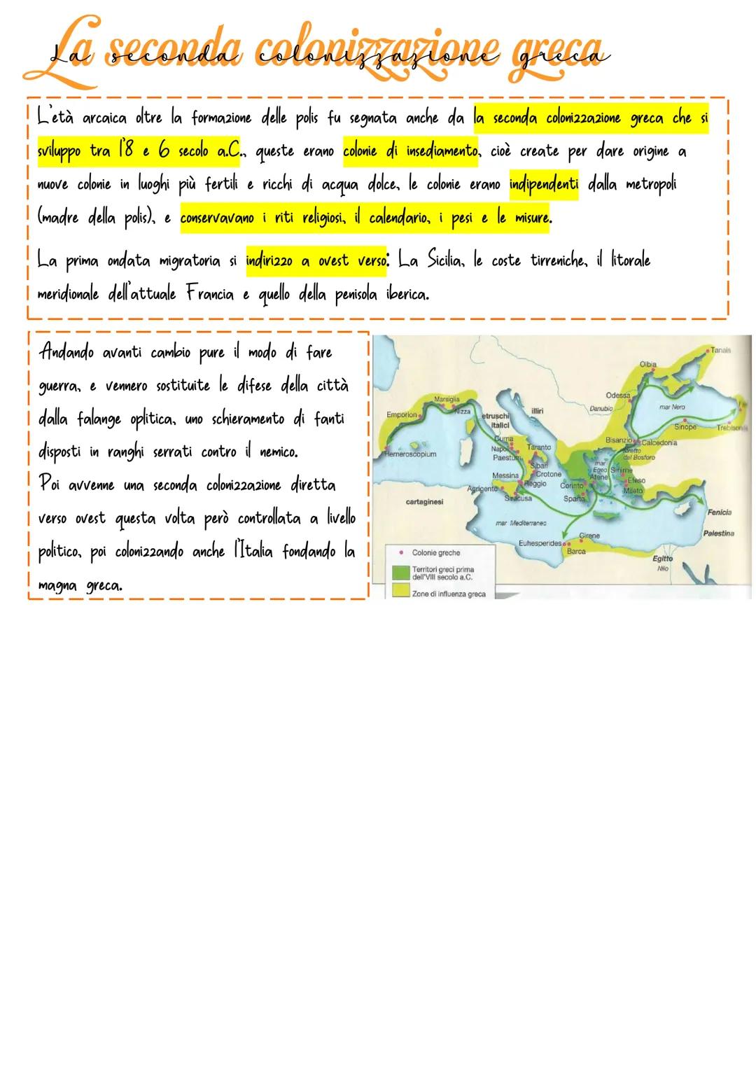 # La formazione dalle polis

Nel corso dell'8 secolo a.C. l'economia greca si riprese, l'agricoltura iniziò a svilupparsi e il baratto venne