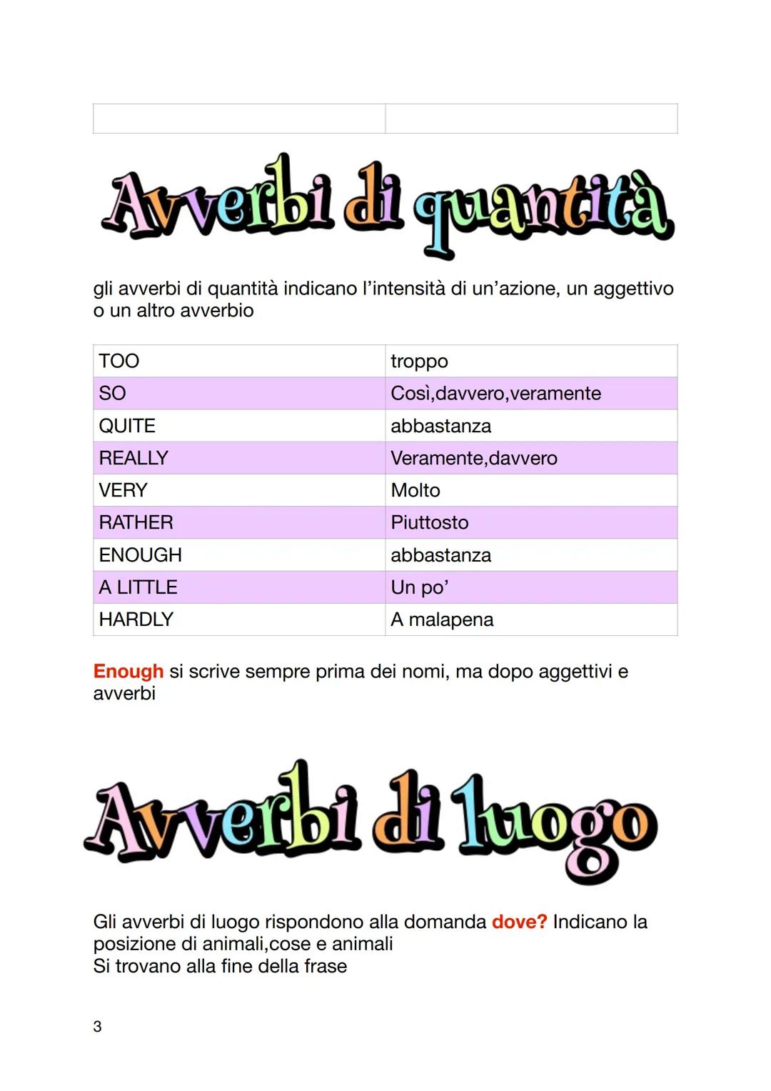 Avverbi di frequenza
Indicano quanto spesso si svolge un'azione e si usano generalmente con il presente
ALWAYS
USUALLY
OFTEN
SOMETIMES
SELDO