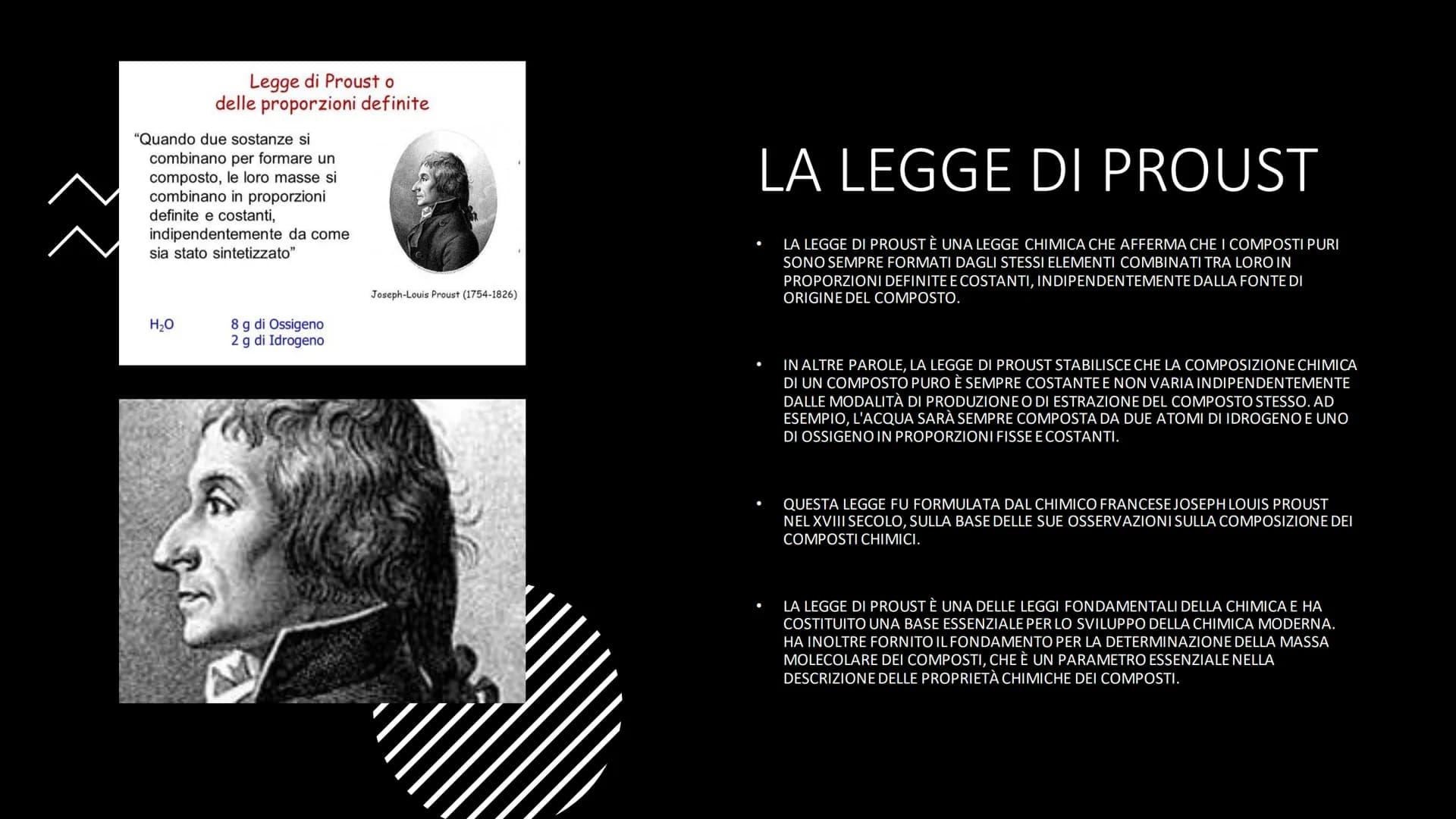 [261]
INTRODUZIONE
lanthanum
D
IONE
1) TRASFORMAZIONI FISICHE E CHIMICHE
2)
GLI ELEMENTI E I COMPOSTI
3)
LE LEGGI PONDERALI
4)
LA LEGGE DI L
