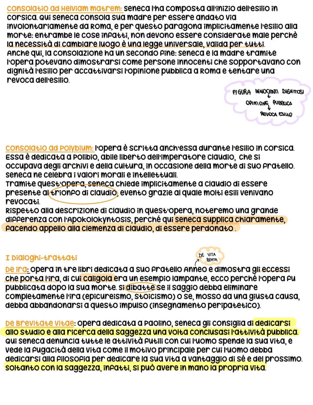 Seneca
La Vita
seneca nacque tra l'1 e il 4 a.c a cordova (spagna) da
una famiglia facoltosa. Presto si trasferì a Roma,
dove studiò grammat