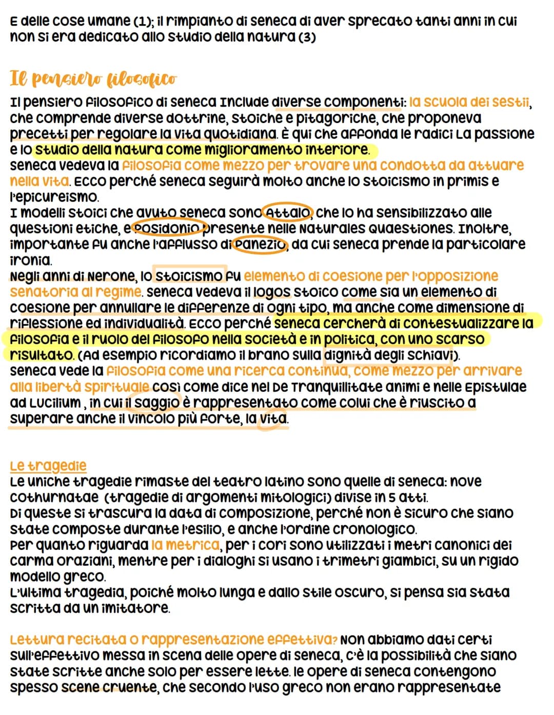 Seneca
La Vita
seneca nacque tra l'1 e il 4 a.c a cordova (spagna) da
una famiglia facoltosa. Presto si trasferì a Roma,
dove studiò grammat