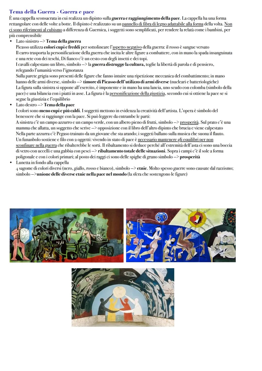 A Cubismo
Durante il 1900 vennero effettuati gli studi di Einstein in merito alla Teoria della Relatività -> tutti i fenomeni si riconducono