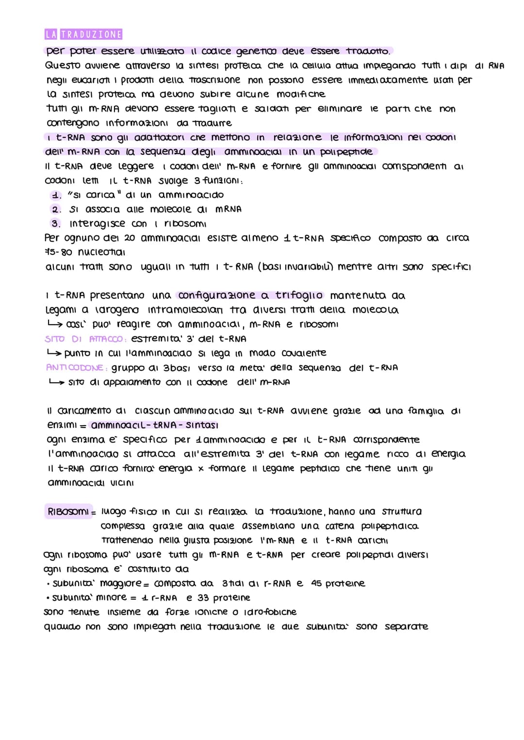 ESPRESSIONE GENICA
E RECOLAZIONE
UN GENE UN POLIPEPTIDE
obiettivo: capire come sono codificate, trasportate e decodificate le informazioni e