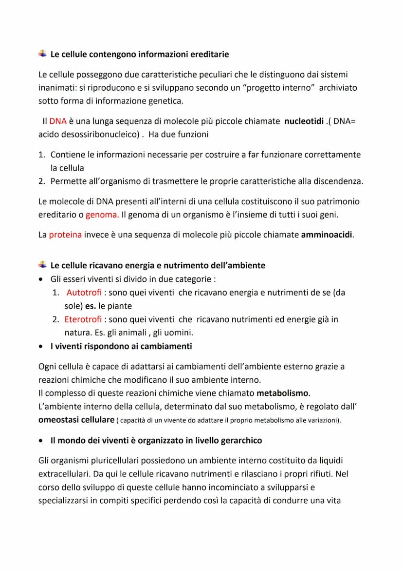 Capitolo 1 biologia
LA BIOLOGIA STUDIA I VIVENTI
La Biologia la scienza che studia gli esseri viventi, che si distinguono dalla materia
inan