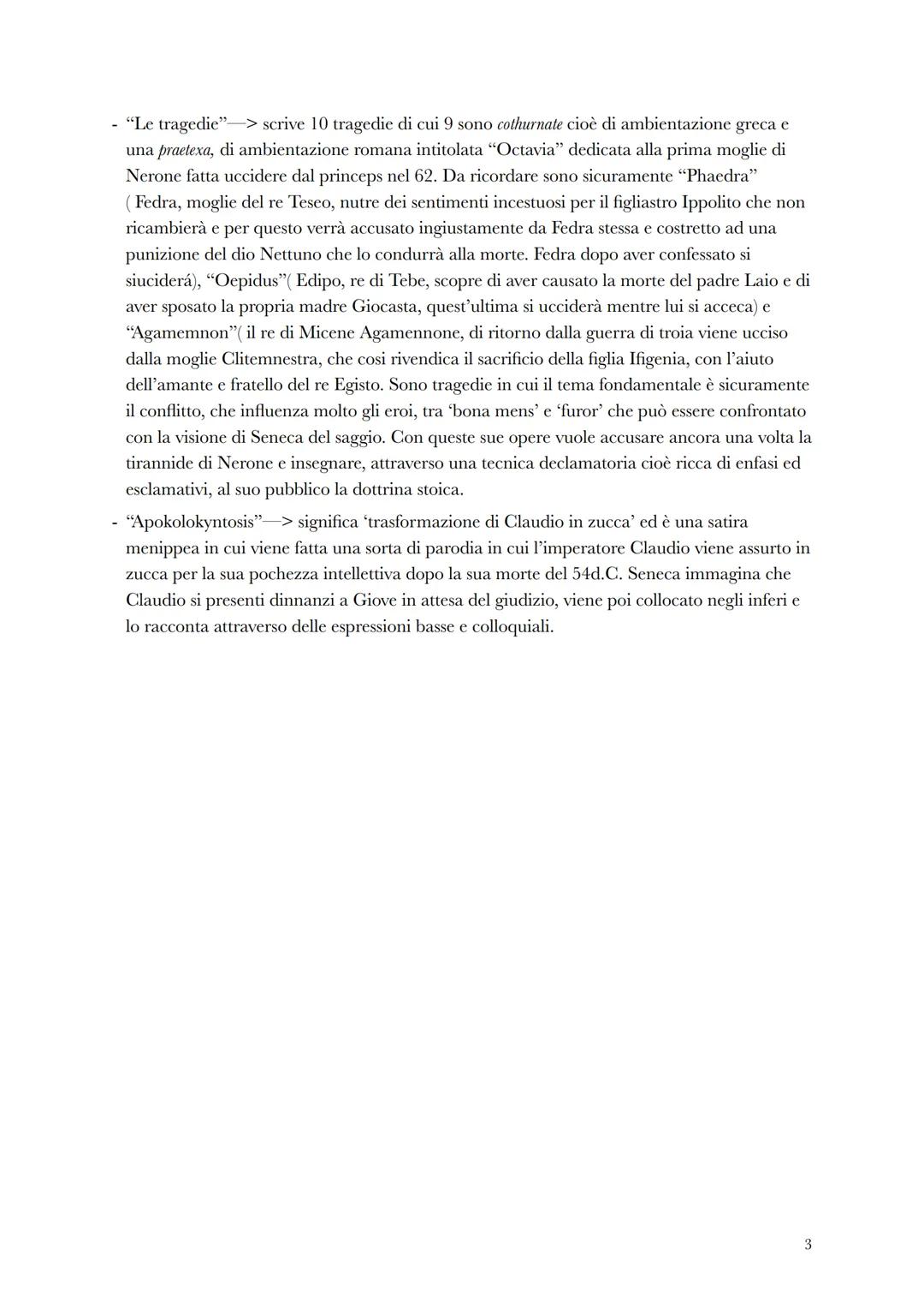 27 novembre 2022
Seneca(4a.C.- 65d.C.)
Vita:
Nasce a Cordova, in Spagna, da una famiglia di rango equestre che gli permise di
concludere i s