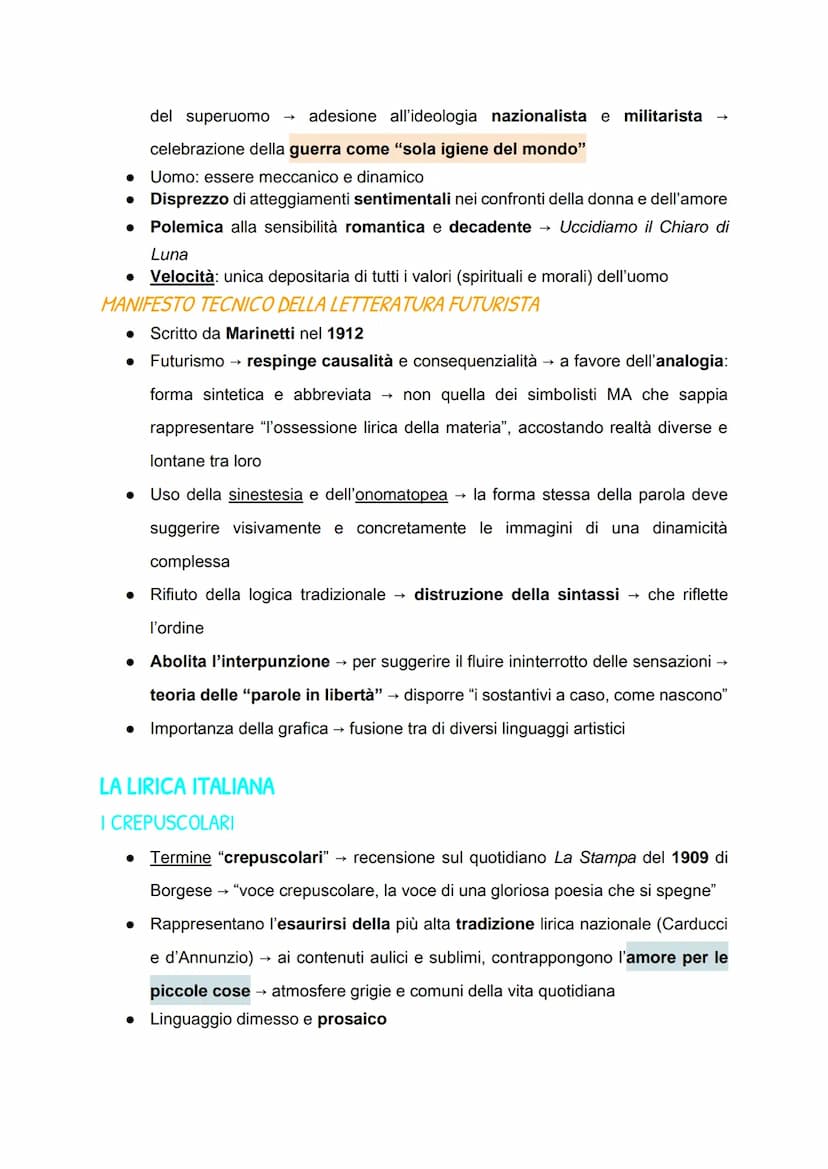 Primo Novecento
LO SCENARIO
IDEOLOGIE E NUOVA MENTALITÀ
Positivismo → crisi
● Personalità importanti:
O Einstein → Teoria della relatività (