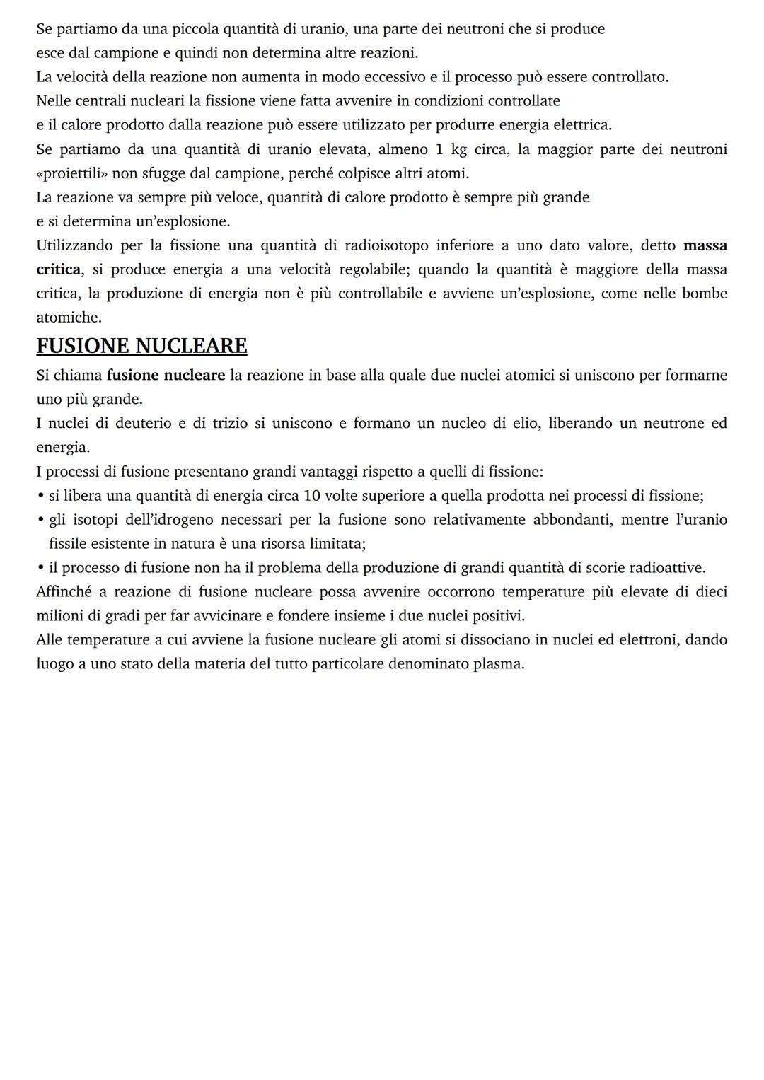 LA RADIOATTIVITÀ NATURALE
Nel 1896 il fisico francese Antoine-Henry Becquerel scoprì per caso che i composti dell'uranio
emettevano spontane