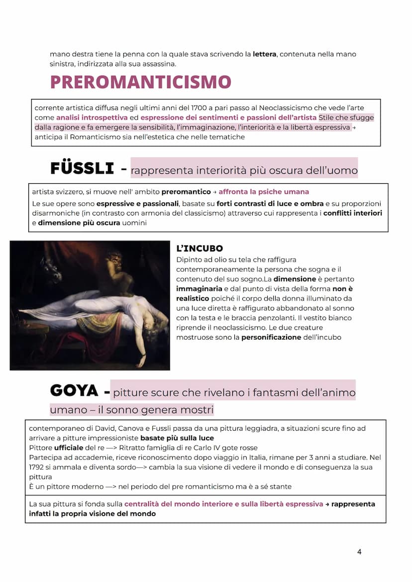 NEOCLASSICISMO
stile dominante diffuso in Francia e Italia nella seconda metà del 1700 (convide idealismo e spirito
dell'illuminismo) che ha
