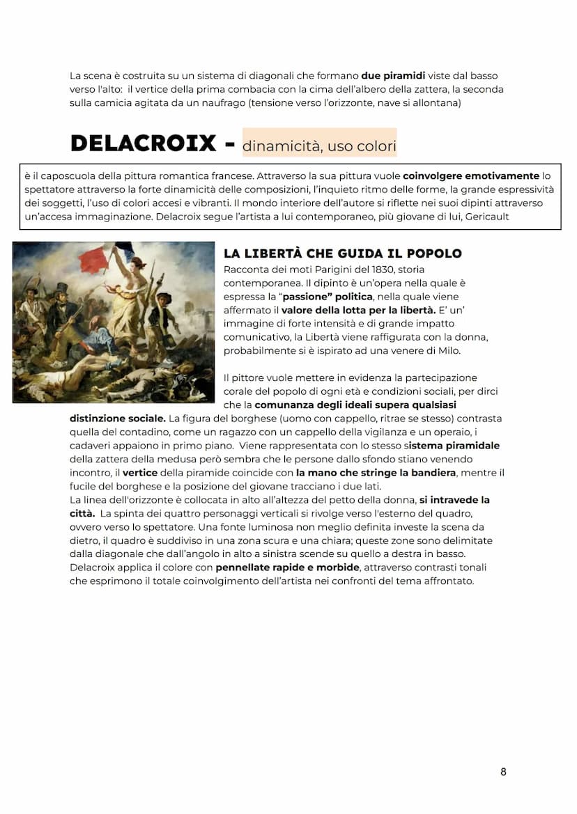 NEOCLASSICISMO
stile dominante diffuso in Francia e Italia nella seconda metà del 1700 (convide idealismo e spirito
dell'illuminismo) che ha