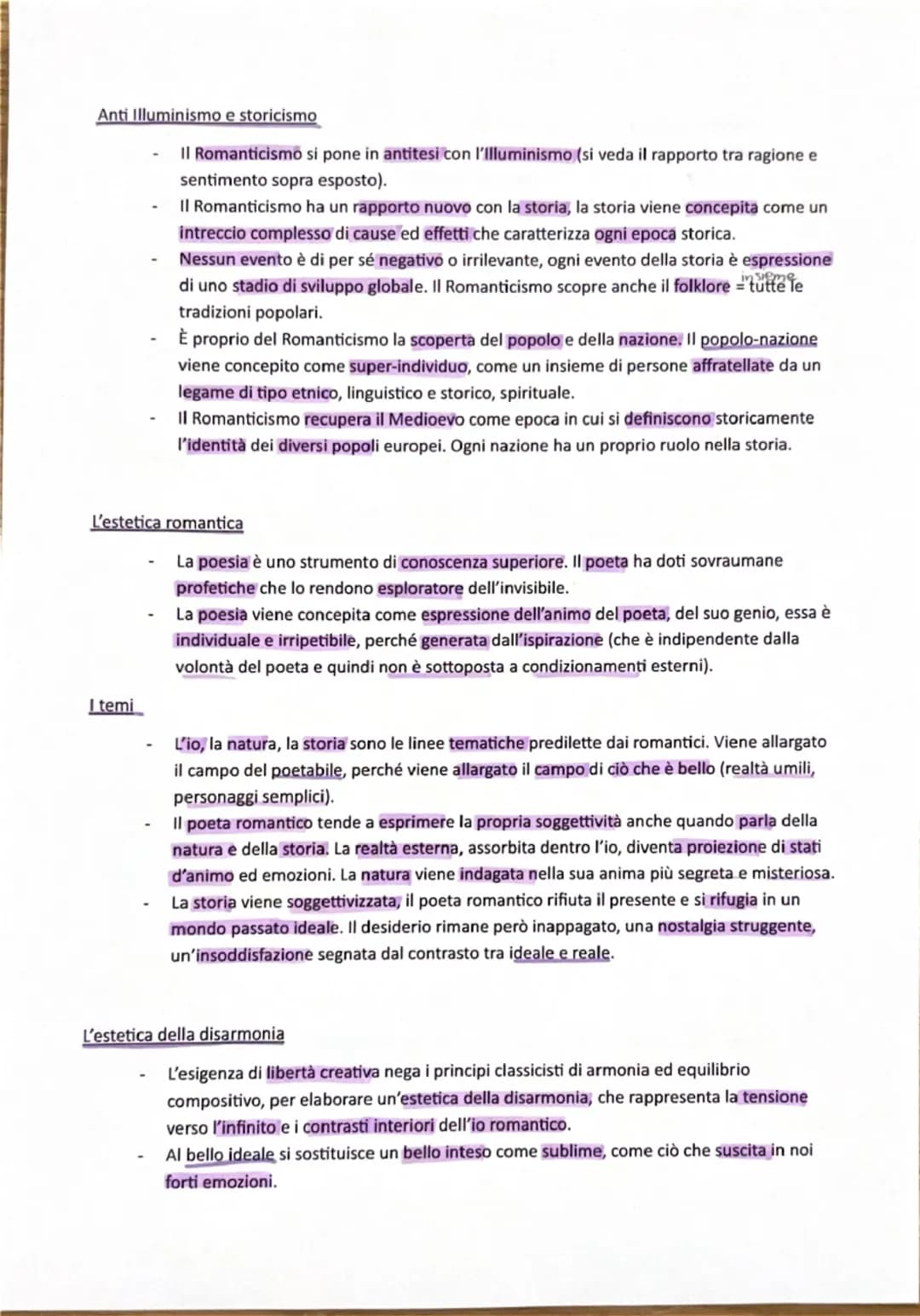 # ROMANTICISMO

- Il termine Romanticismo indica un movimento culturale complesso che investe il pensiero,
l'arte, la concezione dell'uomo e