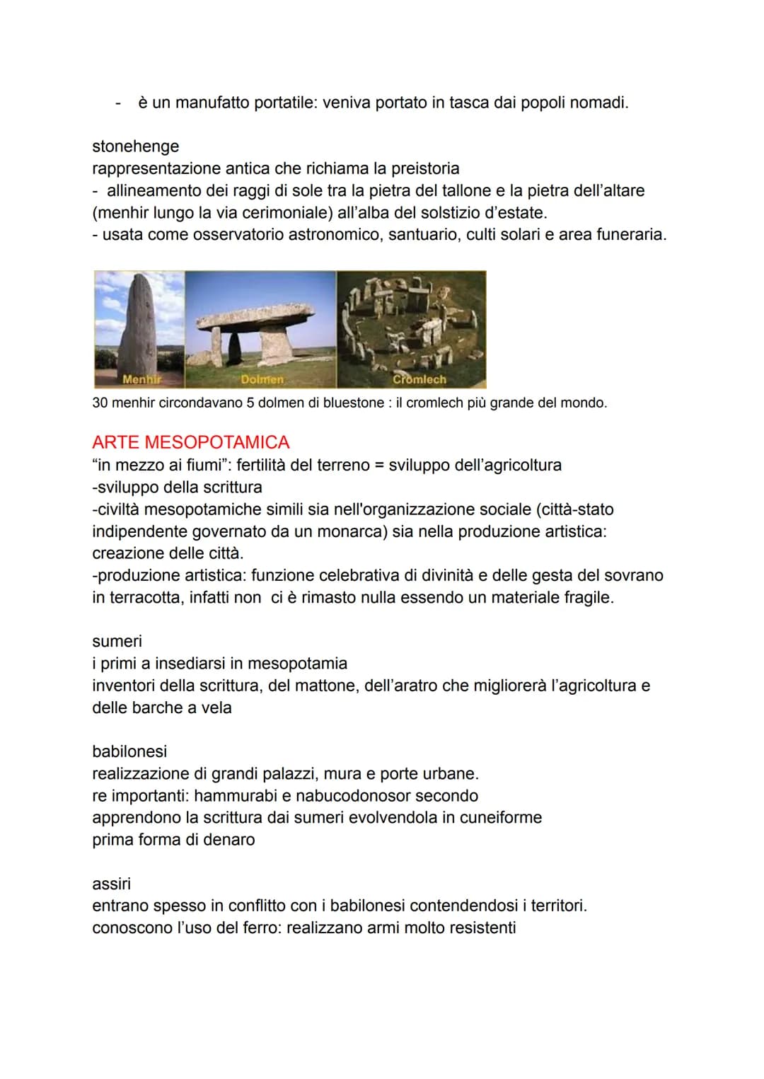 ARTE PREISTORICA
età della pietra: paleolitico, mesolitico, neolitico
paleolitico:
gli uomini erano nomadi
per necessità utilizzavano strume