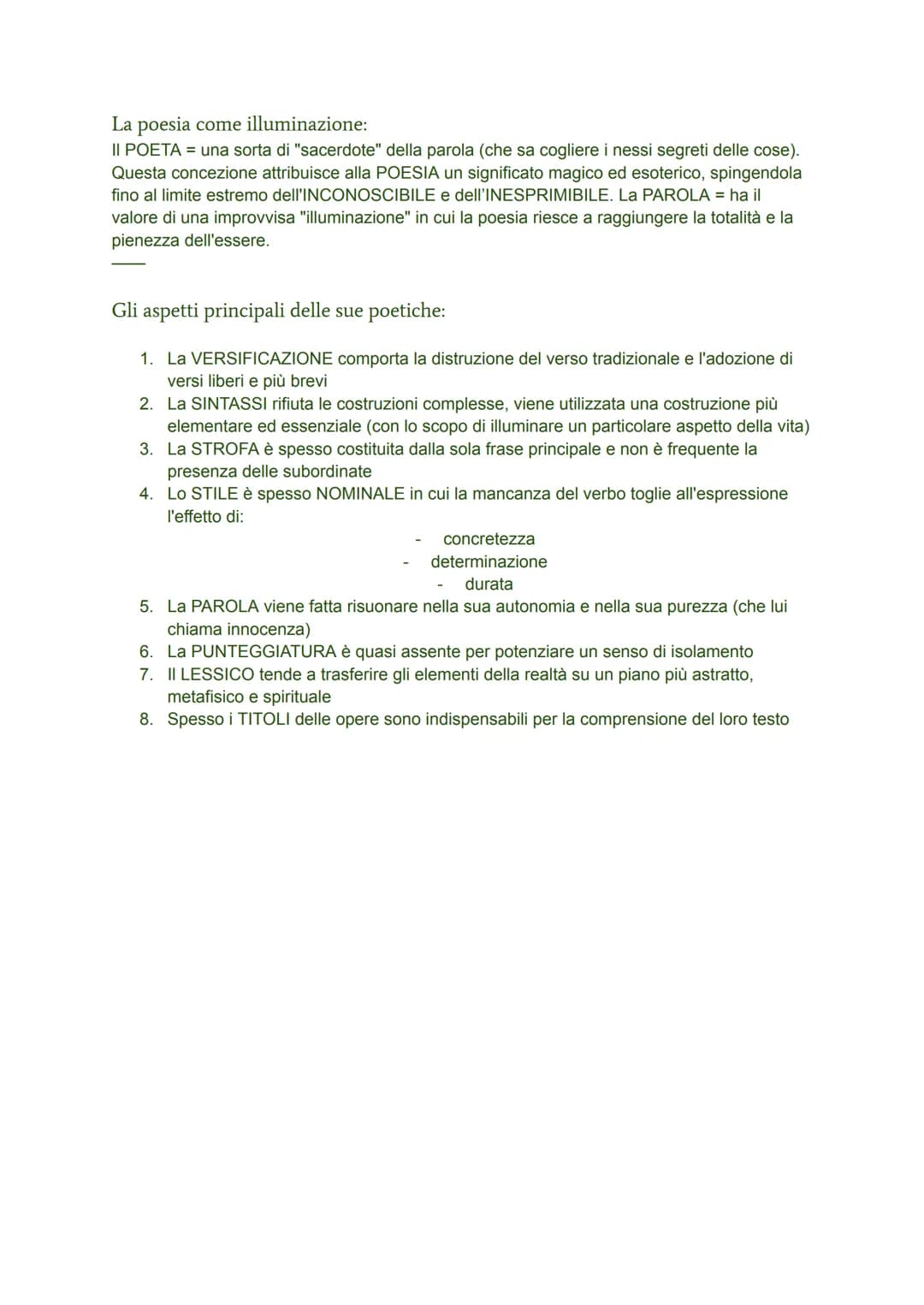 GIUSEPPE UNGARETTI:
-nato nel 1888, Alessandria (Egitto) > genitori di Lucca
-si occupa presto di letteratura leggendo autori MODERNI e CONT